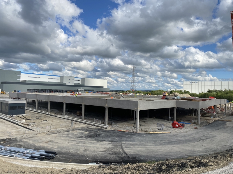 Wakefield Amazon – Car Deck – FP McCann/ ISG – Pre-Cast Install